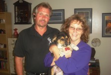 Headed home with Don and Sheila!