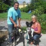 Going home with Terri, Keith and Danny!