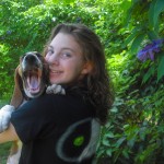 July 21 063 "Help! Caitlin's puppynapping me!!!"
