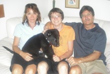 Going home with Nancy, Eric and Jeff!